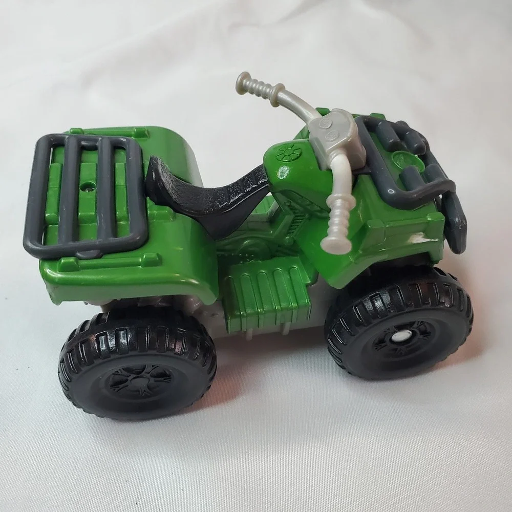 Imaginext Fisher Price Jurassic Park Jeep part green car vehicle toy Rex T chase
